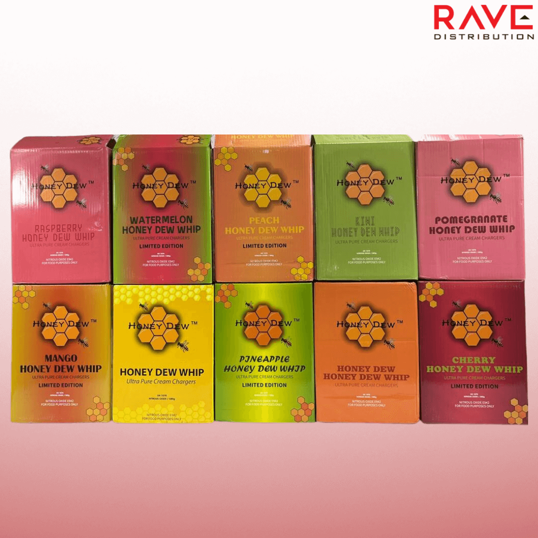 HONEYDEW WHIP 580G WHIP CREAM CHARGER 6PK